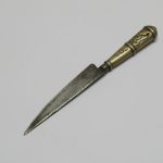 Lote: 247 - Lote: 247 - Cuchillo verijero