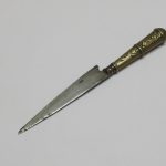 Lote: 259 - Lote: 259 - Cuchillo criollo