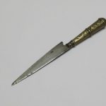 Lote: 259 - Lote: 259 - Cuchillo criollo