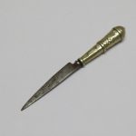 Lote: 255 - Lote: 255 - Cuchillo verijero