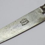 Lote: 257 - Lote: 257 - Cuchillo verijero