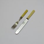 Lote: 219 - Lote: 219 - Cuchillo y tenedor