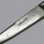 Lote: 254 - Lote: 254 - Cuchillo verijero
