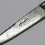 Lote: 254 - Lote: 254 - Cuchillo verijero
