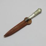 Lote: 254 - Lote: 254 - Cuchillo verijero