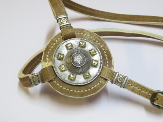 Lote: 335 - Lote: 335 - Cabezada, riendas y pechera