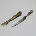 Lote: 209 - Lote: 209 - Cuchillo miniatura