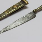 Lote: 209 - Lote: 209 - Cuchillo miniatura