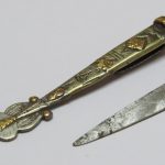 Lote: 209 - Lote: 209 - Cuchillo miniatura