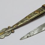 Lote: 209 - Lote: 209 - Cuchillo miniatura