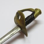 Lote: 208 - Lote: 208 - Miniatura de sable