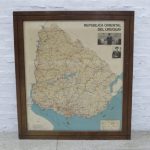 Lote: 100 - Lote: 100 - Mapa de Uruguay