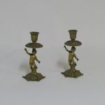 Lote: 1 - Lote: 1 - Candelabros bronce