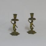 Lote: 1 - Lote: 1 - Candelabros bronce