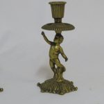 Lote: 1 - Lote: 1 - Candelabros bronce