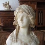 Lote: 45.B - Lote: 45.B - Busto en alabastro