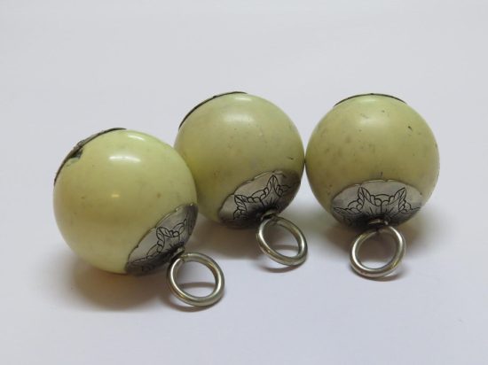 Lote: 226 - Lote: 226 - Bolas de boleadoras