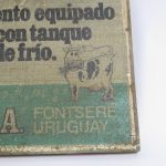 Lote: 108 - Lote: 108 - Cartel chapa