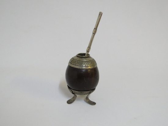 Lote: 75 - Lote: 75 - Mate y bombilla