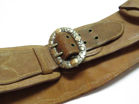 Lote: 133 - Lote: 133 - Cinto gaucho