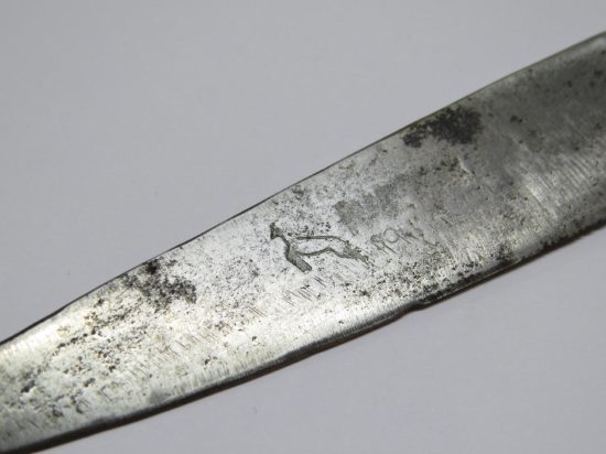 Lote: 173 - Lote: 173 - Cuchillo verijero