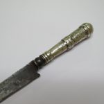 Lote: 191 - Lote: 191 - Cuchillo criollo