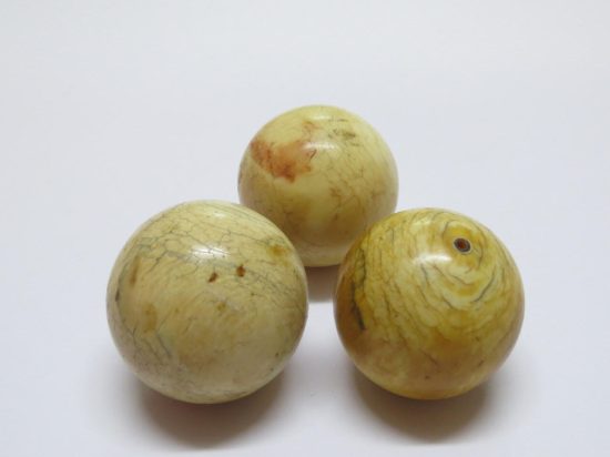 Lote: 225 - Lote: 225 - Bolas de boleadoras