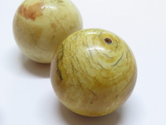Lote: 225 - Lote: 225 - Bolas de boleadoras