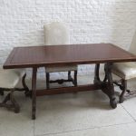 Lote: 107 - Lote: 107 - Comedor estilo colonial