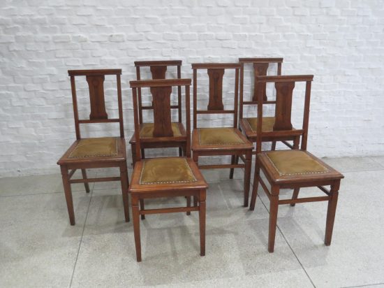 Lote: 100 - Lote: 100 - Sillas de roble