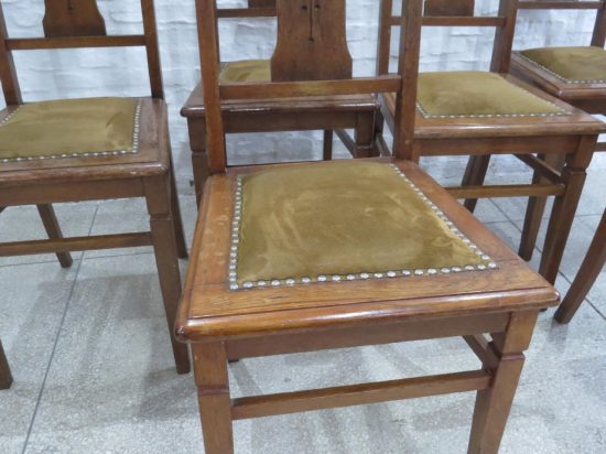 Lote: 100 - Lote: 100 - Sillas de roble