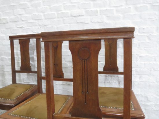 Lote: 100 - Lote: 100 - Sillas de roble