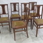 Lote: 100 - Lote: 100 - Sillas de roble