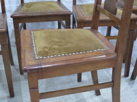 Lote: 100 - Lote: 100 - Sillas de roble