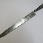 Lote: 184 - Lote: 184 - Cuchillo criollo y chaira