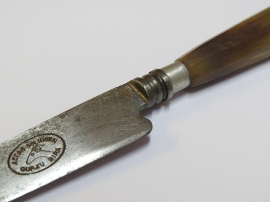 Lote: 129 - Lote: 129 - Cuchillo verijero