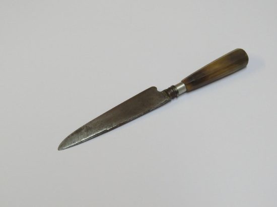 Lote: 129 - Lote: 129 - Cuchillo verijero