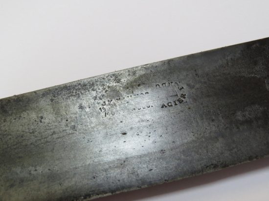 Lote: 187 - Lote: 187 - Cuchillo criollo