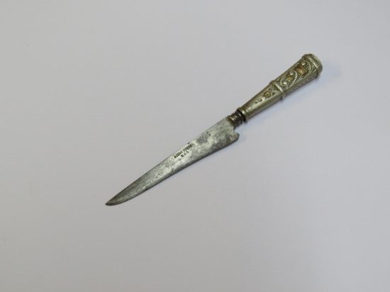 Lote: 137 - Lote: 137 - Cuchillo criollo