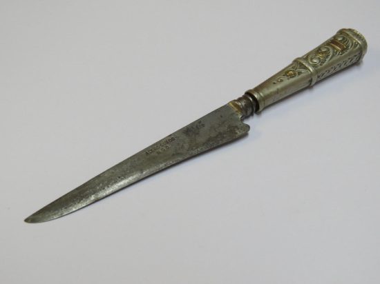 Lote: 137 - Lote: 137 - Cuchillo criollo