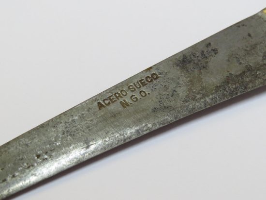 Lote: 137 - Lote: 137 - Cuchillo criollo