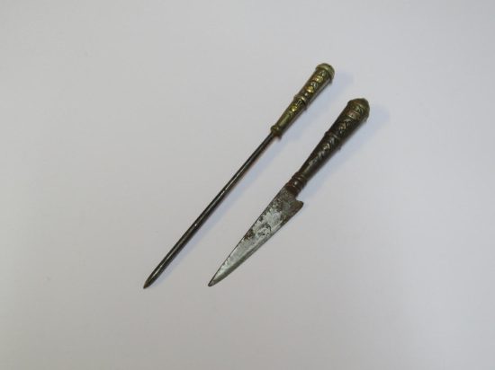 Lote: 119 - Lote: 119 - Cuchillo verijero y chaira