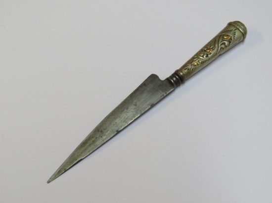 Lote: 140 - Lote: 140 - Cuchillo criollo