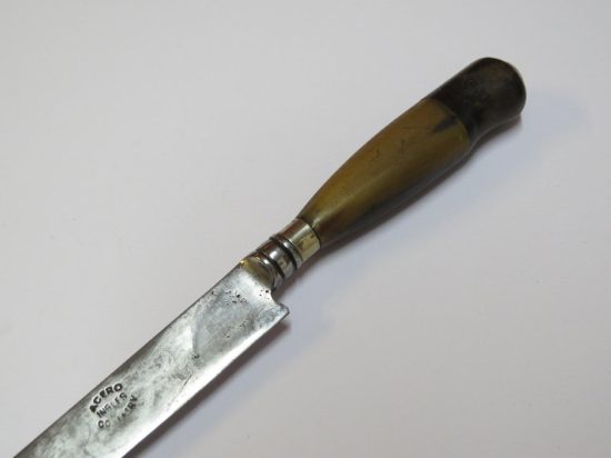 Lote: 165 - Lote: 165 - Cuchillo criollo