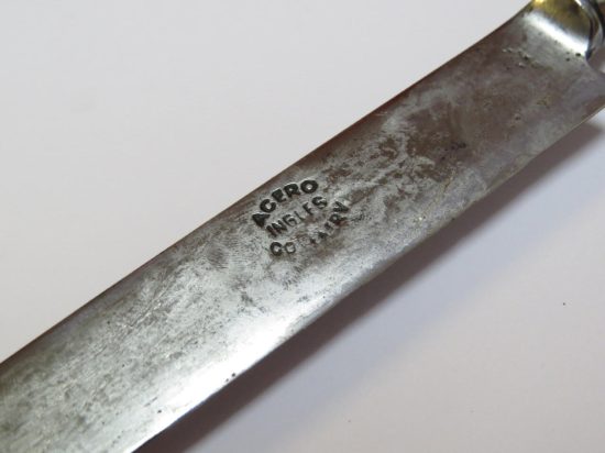 Lote: 165 - Lote: 165 - Cuchillo criollo