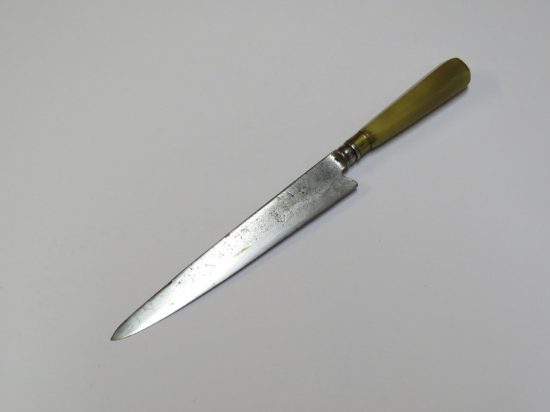 Lote: 168 - Lote: 168 - Cuchillo criollo