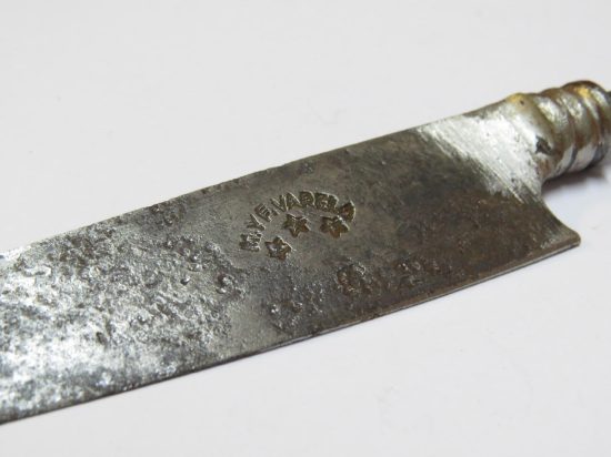 Lote: 111 - Lote: 111 - Cuchillo y hoja