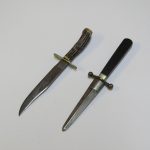 Lote: 114 - Lote: 114 - Daga y cuchillo
