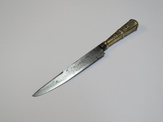 Lote: 147 - Lote: 147 - Cuchillo criollo