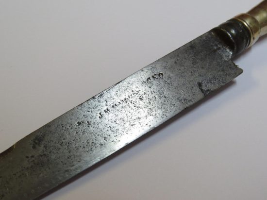 Lote: 147 - Lote: 147 - Cuchillo criollo